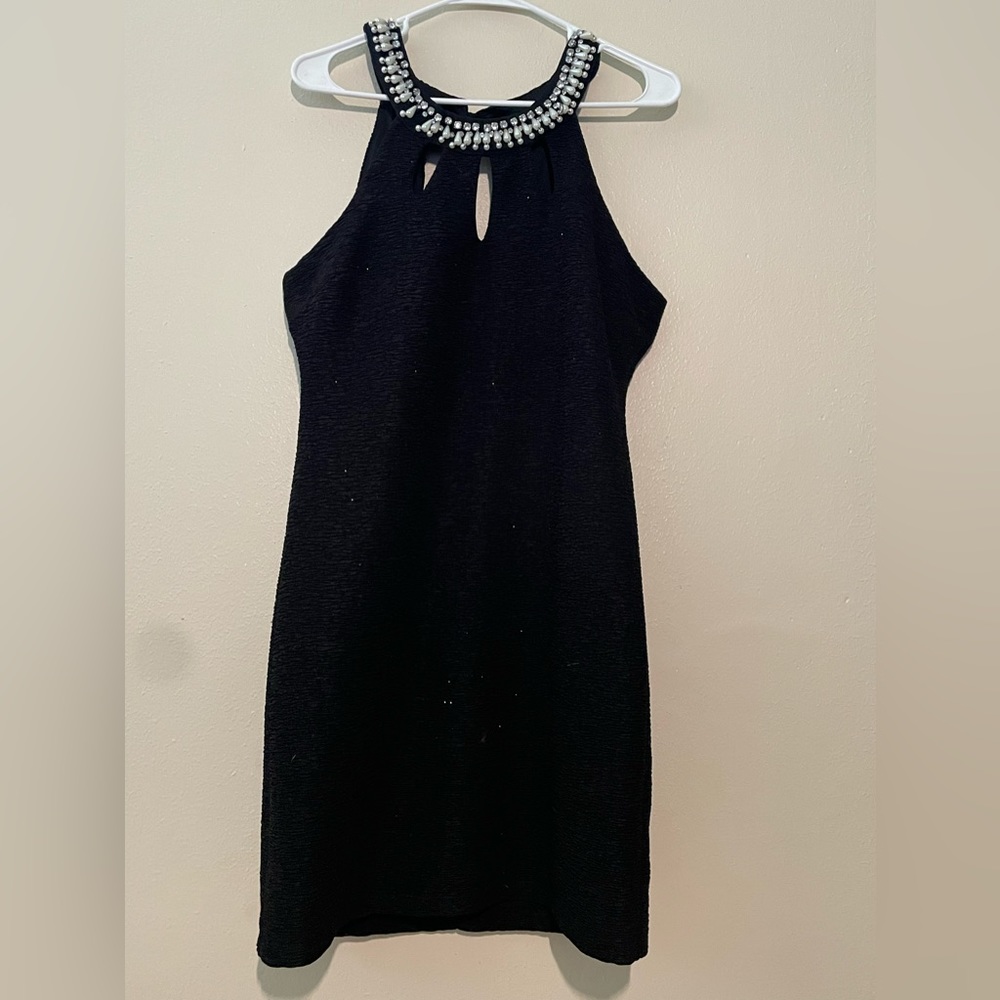 Sparkly black formal dress